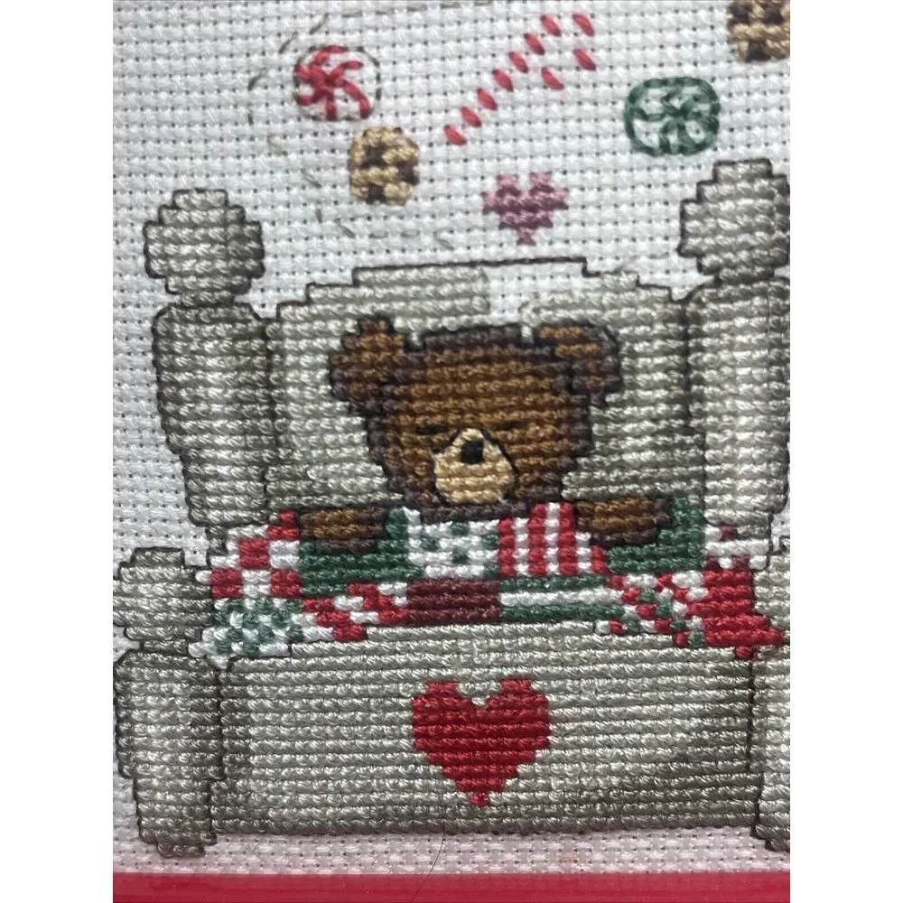 Dale‎ Burdett A Teddy Bear Christmas and A Bearkin Christmas Cross Stitch